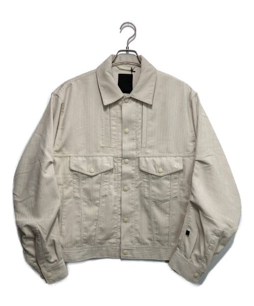 DAIWA PIER39（ダイワ ピア39）DAIWA PIER39 (ダイワ ピア39) TECH TRUCKER JACKET CORDUROY ベージュ サイズ:Sの古着・服飾アイテム