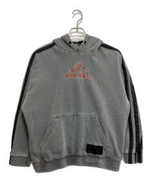 adidas×daniel patrick（アディダス×ダニエルパトリック）の古着「Harden Hoodie/3ライントラックパーカー」｜グレー