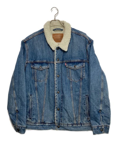 LEVI'S PReMIUM（リーバイスプレミアム）LEVI'S PReMIUM (リーバイスプレミアム) TYPEⅢシェルパトラッカージャケット ネイビー サイズ:XLの古着・服飾アイテム