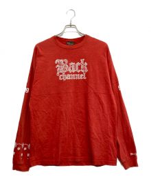 BACK CHANNEL（バックチャンネル）の古着「ロングスリーブTシャツ」｜レッド