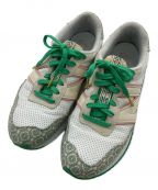 NEW BALANCE×CASABLANCAニューバランス×カサブランカ）の古着「ローカットスニーカー」｜グリーン×ホワイト