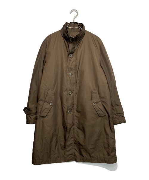 Aquascutum（アクアスキュータム）Aquascutum (アクアスキュータム) ライナー付ナイロンコート ブラウン サイズ:36の古着・服飾アイテム