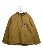 FIRST DOWNファーストダウン）の古着「DUCK HOODED JKT」｜ベージュ