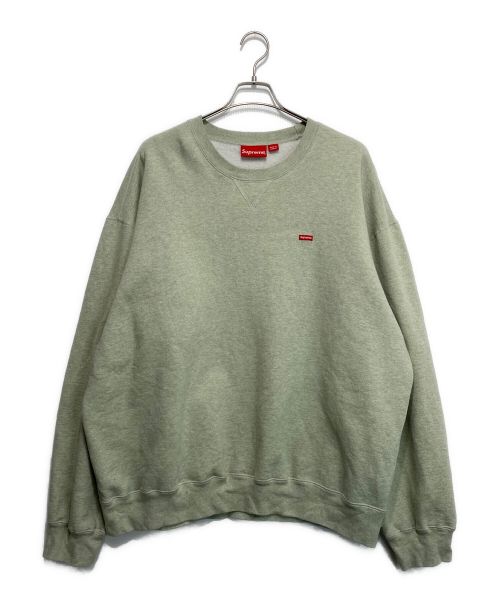 SUPREME（シュプリーム）Supreme (シュプリーム) small Box crew neck ライトグリーン サイズ:XXLの古着・服飾アイテム