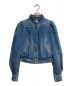 MARC JACOBS（マーク ジェイコブス）の古着「Short Denim Bomber Jacket」｜インディゴ