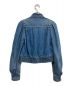 MARC JACOBS (マーク ジェイコブス) Short Denim Bomber Jacket インディゴ サイズ:S：5000円