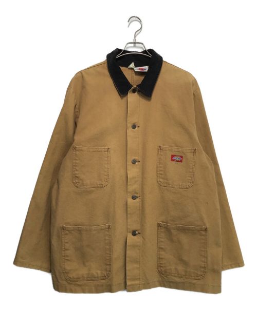 Dickies（ディッキーズ）Dickies (ディッキーズ) ヴィンテージダックカバーオール ベージュ サイズ:XLの古着・服飾アイテム