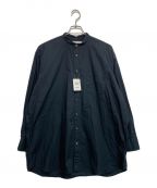 INDIVIDUALIZED SHIRTS×FREAK'S STOREインディビジュアライズドシャツ×フリークスストア）の古着「バンドカラーシャツ」｜ブラック