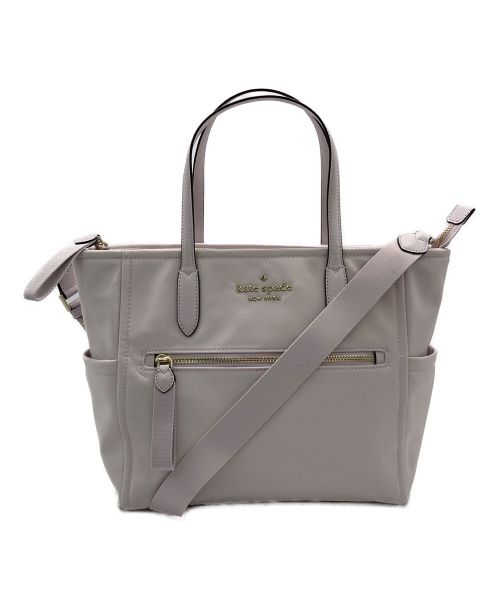 Kate Spade（ケイトスペード）Kate Spade (ケイトスペード) CHELSEA MEDIUM SATCHEL/2WAYバッグ ライトピンク 未使用品の古着・服飾アイテム