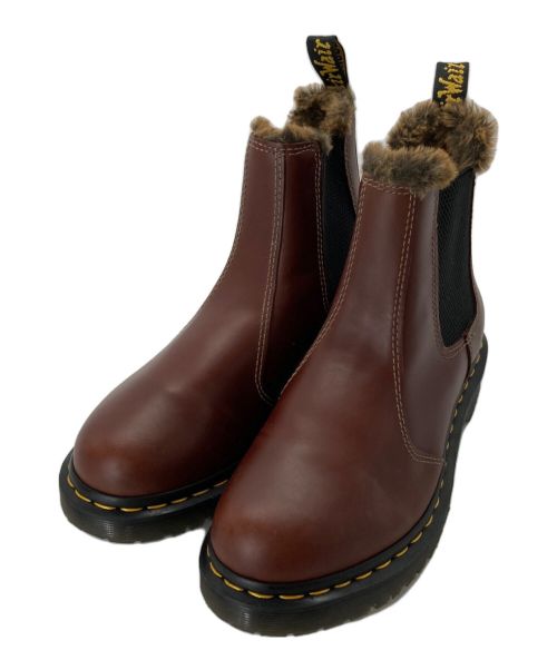 Dr.Martens（ドクターマーチン）Dr.Martens (ドクターマーチン) サイドゴアブーツ/2976LEONORE ブラウン サイズ:UK5の古着・服飾アイテム