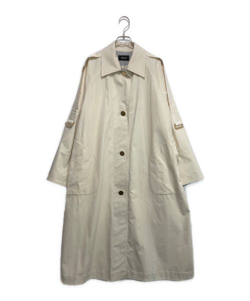 DRESSLAVE（ドレスレイブ）DRESSLAVE (ドレスレイブ) soutien collar roll up coat ベージュ サイズ:38の古着・服飾アイテム