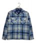 PENDLETON（ペンドルトン）の古着「Board Shirt Jac/フランネルシャツ」｜スカイブルー