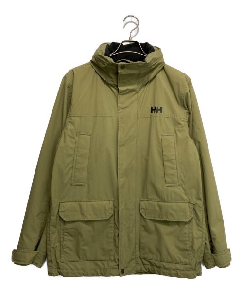 HELLY HANSEN（ヘリーハンセン）HELLY HANSEN (ヘリーハンセン) ビルト3WAYジャケット グリーン サイズ:Lの古着・服飾アイテム