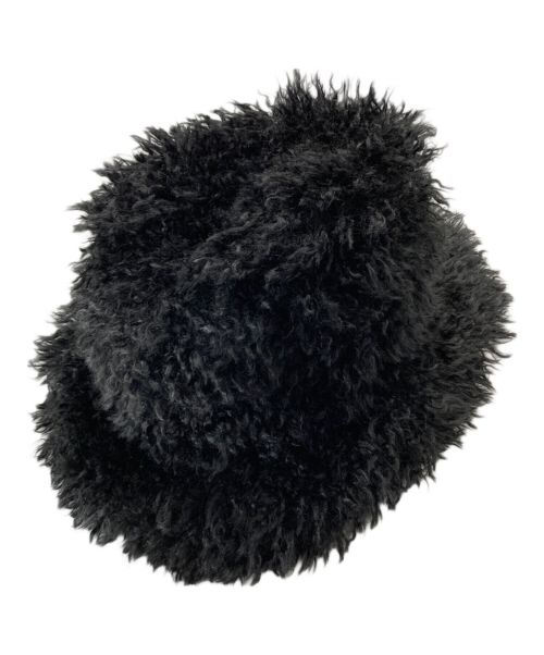 s'yte（サイト）s'yte (サイト) POUDRE FUR CIRCLE HAT/ファーハット ブラックの古着・服飾アイテム