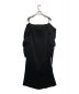 IRENE (アイレネ) Pleated Georgette Bustier Dress ブラック サイズ:36：6000円