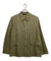 PHIGVEL MAKERS（フィグベルマーカーズ）の古着「LINEN ARMY JACKET」｜オリーブ