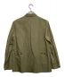 PHIGVEL MAKERS (フィグベルマーカーズ) LINEN ARMY JACKET オリーブ サイズ:2：10000円