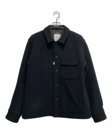 THE CRIMIE（ザ クライミー）の古着「WOOL MELTON JACKET」｜ブラック