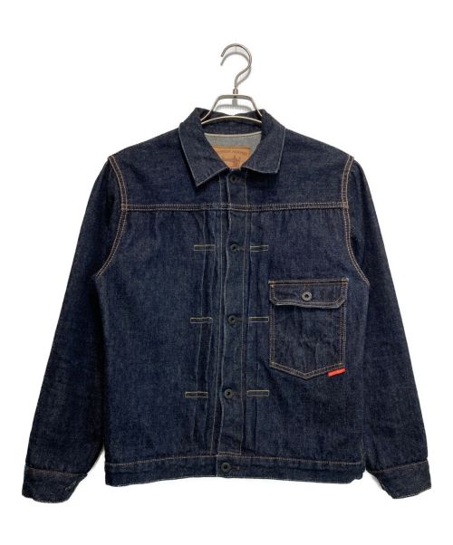 UCHIDA HOUSEI（ウチダ ホウセイ）UCHIDA HOUSEI (ウチダ ホウセイ) denim jacket ネイビー サイズ:Mの古着・服飾アイテム