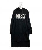 DIESELディーゼル）の古着「パーカーワンピース」｜ブラック