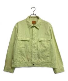 TONE（トーン）の古着「TWILL TRACKER JACKET」｜グリーン