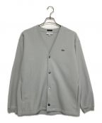 LACOSTEラコステ）の古着「1TONE CARDIGAN」｜グレー