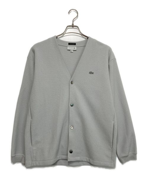 LACOSTE（ラコステ）LACOSTE (ラコステ) 1TONE CARDIGAN グレー サイズ:US/Sの古着・服飾アイテム