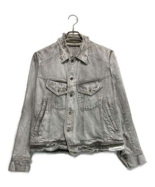 JULIUS（ユリウス）JULIUS (ユリウス) Gi Denim Jacket グレー サイズ:1の古着・服飾アイテム