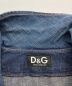 中古・古着 D&G (ディーアンドジー) デニムジャケット インディゴ サイズ:S：5000円