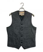 SUGAR CANEシュガーケーン）の古着「9oz. BLACK COVERT WORK VEST/9oz. ブラックコバート ワークベスト」｜グレー