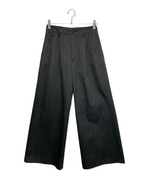 AURALEE（オーラリー）AURALEE (オーラリー) WASHED FINX POLYESTER CHINO TAPERED PANTS グレーの古着・服飾アイテム