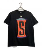 stussyステューシー）の古着「SPRAYCAN TEE」｜ブラック