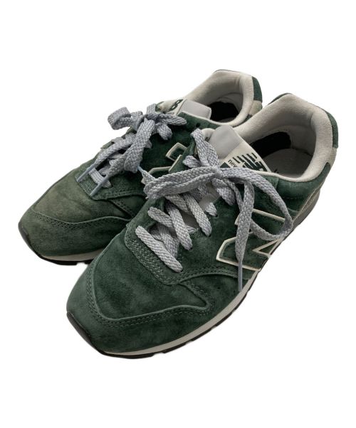 NEW BALANCE（ニューバランス）NEW BALANCE (ニューバランス) ローカットスニーカー グリーン サイズ:US4.5の古着・服飾アイテム