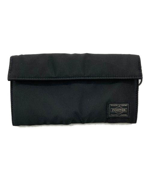 PORTER（ポーター）PORTER (ポーター)  TANKER LONG WALLET/タンカーウォレット ブラックの古着・服飾アイテム