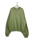 encircleエンサークル）の古着「en sweatshirt light」｜グリーン