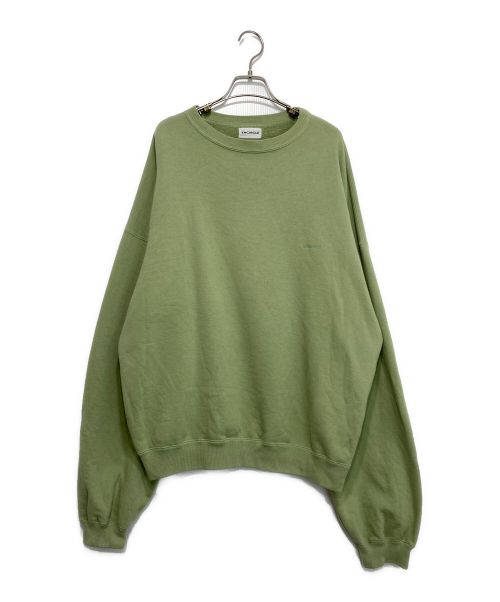 encircle（エンサークル）ENCIRCLE (エンサークル) en sweatshirt light グリーン サイズ:2の古着・服飾アイテム