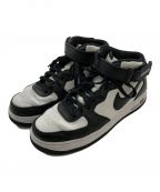 NIKE×stussyナイキ×ステューシー）の古着「AIR FORCE 1 07 MID SP」｜ホワイト×ブラック