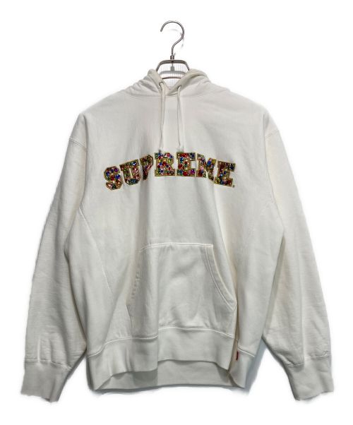 SUPREME（シュプリーム）SUPREME (シュプリーム) Jewels Hooded Sweatshirt ホワイト サイズ:Smallの古着・服飾アイテム