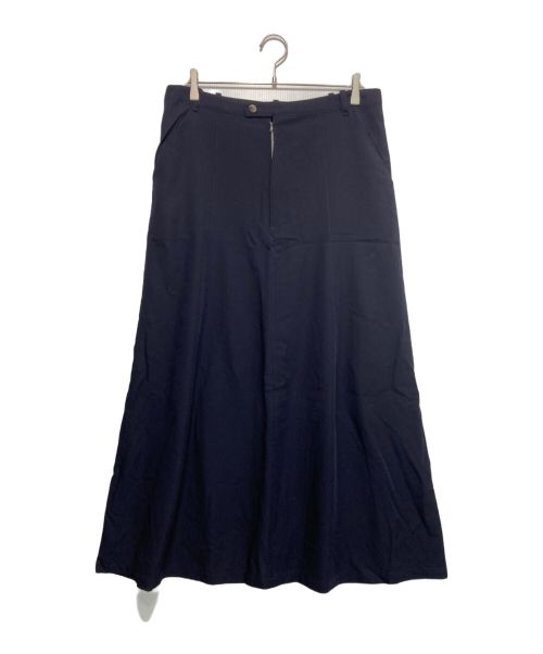 YOHJI YAMAMOTO（ヨウジヤマモト）YOHJI YAMAMOTO (ヨウジヤマモト) ロングスカート ネイビー サイズ:Sの古着・服飾アイテム