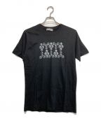 ISSEY MIYAKE MENイッセイミヤケメン）の古着「プリントTシャツ」｜ブラック