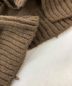 中古・古着 BALLAST ARK (バラストアーク) MOCK NECK BOUCLE KNIT ブラウン サイズ:FREE 未使用品：6000円