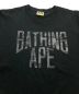 中古・古着 A BATHING APE (アベイシングエイプ) ABC Dot Reflective NYC Logo Tee ブラック サイズ:L：5000円