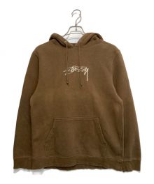 stussy（ステューシー）の古着「プルオーバーパーカー」｜ブラウン