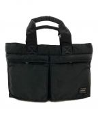 PORTERポーター）の古着「TANKER  TOTE BAG/ミニトートバッグ」｜ブラック