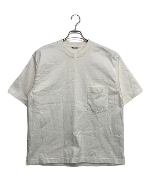 AURALEE（オーラリー）AURALEE (オーラリー) STAND-UP TEE ホワイト サイズ:3の古着・服飾アイテム