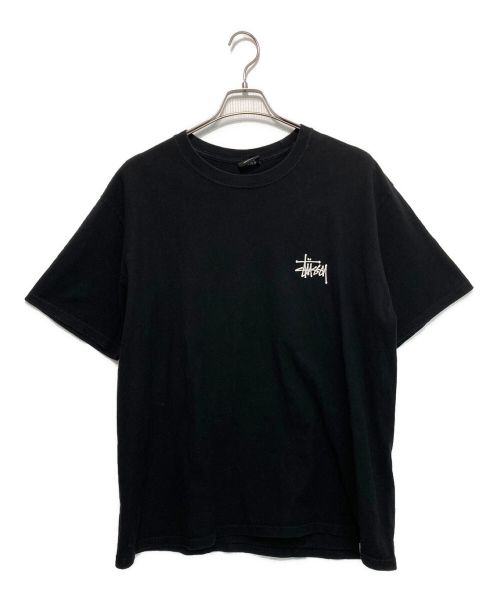 stussy（ステューシー）stussy (ステューシー) ロゴTシャツ ブラック サイズ:Lの古着・服飾アイテム