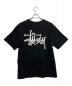 stussy (ステューシー) ロゴTシャツ ブラック サイズ:L：5000円