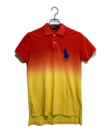 POLO RALPH LAUREN（ポロ・ラルフローレン）の古着「グラデーションポロシャツ」｜オレンジ×イエロー