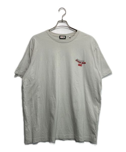 MARVEL（マーベル）MARVEL (マーベル) KITH (キス) spiderman Tシャツ ライトグレー サイズ:XLの古着・服飾アイテム