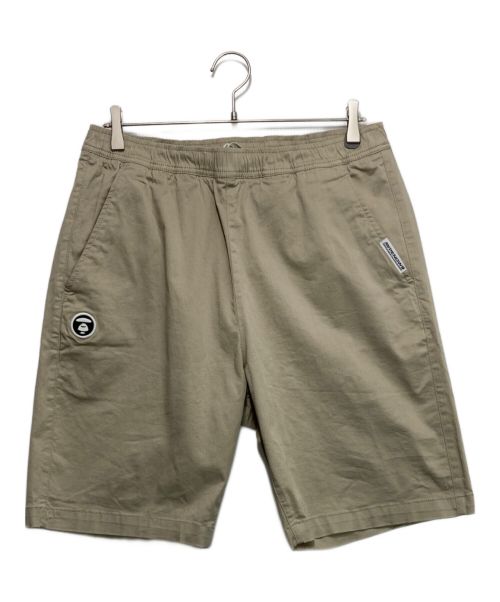 Aape BY A BATHING APE（エーエイプ バイ アベイシングエイプ）Aape BY A BATHING APE (エーエイプ バイ アベイシングエイプ) AAPE NOW WOVEN SHORTS ベージュ サイズ:Lの古着・服飾アイテム